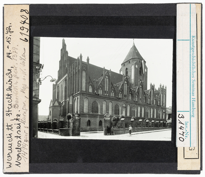 Vorschaubild Wormditt: Stadtkirche, Nordostseite 